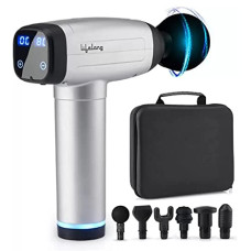Deals and Offers on - Lifelong LLGM18 Gun Massager Deep Tissue Body Massage Machine For Pain Relief | 6 Specialized Heads | 30 Speed Level Massager Machine For Full Body (1 Year Warranty, Grey) Deals, Discounts & Offers on - Lifelong LLGM18 Gun Massager Deep Tissue Body Massage Machine For Pain Relief | 6 Specialized Heads | 30 Speed Level Massager Machine For Full Body (1 Year Warranty, Grey)