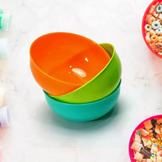 Deals, Discounts & Offers on  - ATEVON 6 Pack Plastic Sauce Dishes, Dipping Sauce Bowls, Plastic Dipping Containers, Rainbow Colors