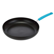 Deals and Offers on Cookware - amazon basics Aluminium Hard Anodized Non-Stick 32 cm Frying Pan, Turquoise Deals, Discounts & Offers on Cookware - amazon basics Aluminium Hard Anodized Non-Stick 32 cm Frying Pan, Turquoise
