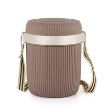 Deals and Offers on - CELLO Wow Lunch Box with Inner Stainless Steel, 2 Units, Brown Deals, Discounts & Offers on - CELLO Wow Lunch Box with Inner Stainless Steel, 2 Units, Brown