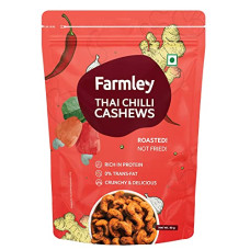 Deals, Discounts & Offers on  - Farmley Thai Chilli Roasted Cashews 40g | Rich in Protein | Crunchy & Delicious