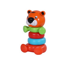 Deals and Offers on - Toyzone Tiger Ringtoss-61410 | Plastic Ringtoss Stacking Ring Throw Game for Toddlers,Indoor/Outdoor Activity|Multi-Colored Durable Plastic Rings|Learning Activity Deals, Discounts & Offers on - Toyzone Tiger Ringtoss-61410 | Plastic Ringtoss Stacking Ring Throw Game for Toddlers,Indoor/Outdoor Activity|Multi-Colored Durable Plastic Rings|Learning Activity