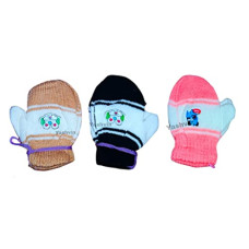 Deals, Discounts & Offers on Baby Care - Yashvin Baby Kids Unisex Winter Woolen Soft Multicolor Mittens Gloves