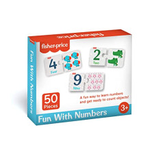 Deals, Discounts & Offers on  - Fisher-Price Fisher Price Fun with Numbers Puzzle - 50 Pieces Numbers Matching Puzzle