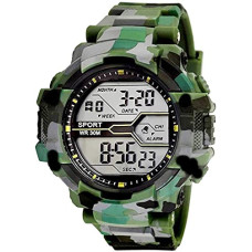 Deals and Offers on Men - SELLORIA Sports Digital Boy's Watch (Green Dial Green Colored Strap) Deals, Discounts & Offers on Men - SELLORIA Sports Digital Boy's Watch (Green Dial Green Colored Strap)