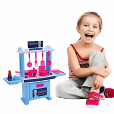 Deals and Offers on - TOY ZONE Frozen Kitchen Set-45984 | Kitchen Set for Kids |Disney Kids Kitchen Chef |Kitchen Set/Play Set Deals, Discounts & Offers on - TOY ZONE Frozen Kitchen Set-45984 | Kitchen Set for Kids |Disney Kids Kitchen Chef |Kitchen Set/Play Set