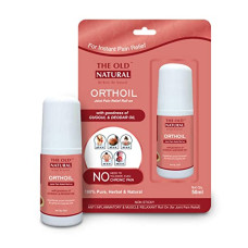 Deals, Discounts & Offers on  - The Old Natural Orthoil Ortho Pain Relief Ayurvedic Medicine Oil 50ml Roll On I For Joint Pain Relief I 100% Herbal Oil With No Stickiness I Easy To Carry (Pack of 1-50ml))