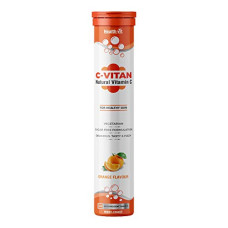 Deals, Discounts & Offers on  - Healthvit C- Vitan N Natural Vitamin C For Antioxidant Support | Improves Immunity And Skin Health | Delicious, Tasty & Fizzy | Sugar Free 20 Effervescent Tablets (Orange Flavor)