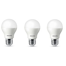 Deals, Discounts & Offers on  - Philips Base E27 7-Watt LED bulb (Crystal White,Pack of 3)