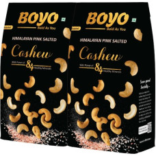 Deals, Discounts & Offers on Food and Health - BOYO Roasted and Salted Cashew Nuts 400g (2*200g)(2 x 200 g)