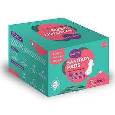 Deals, Discounts & Offers on Health & Personal Care - Evereve Ultra Thin Rash Free Cotton Sanitary Pads, Pack of 24 Pads, XL Size Medium Flow, High absorbency, No Odour, Dermatologically tested