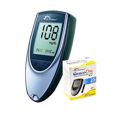 Deals, Discounts & Offers on  - GLUCO ONE BG-03 GLUCO METER+STRIPS 25'S(MOREPEN)