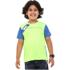 Deals, Discounts & Offers on  - FTXBoys Printed Polyester T Shirt(Green, Pack of 1)