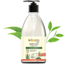 Deals, Discounts & Offers on  - Koparo Clean Natural Hand Wash | 500 ml | Pack of 1| Aloe and Green Tea Fragrance | pH Balanced | Infused With Glycerin & Tea Tree Oil Germ Protection | Paraben free | Silicon free
