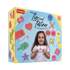 Deals and Offers on - Funskool Handycrafts Tie & Twine,Create 16 Patterns, Learn 40 Plus Interesting Facts,Arts and Crafts DIY Kit,Ages 5 and Above, Multi Colour Deals, Discounts & Offers on - Funskool Handycrafts Tie & Twine,Create 16 Patterns, Learn 40 Plus Interesting Facts,Arts and Crafts DIY Kit,Ages 5 and Above, Multi Colour