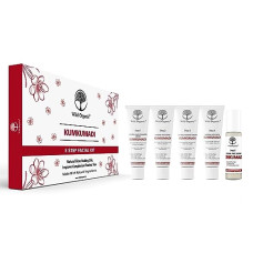 Deals, Discounts & Offers on Beauty Care - Wild Organic Ayurvedic Kumkumadi Facial Kit 5 Step Kit Skin Brightening Instant Glow All Skin Type (Pack of 05)