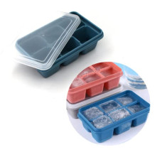 Deals and Offers on - Suzec Silicone Ice Cube Trays Large Size Flexible 6 Cavity Ice Cube Square Molds Deals, Discounts & Offers on - Suzec Silicone Ice Cube Trays Large Size Flexible 6 Cavity Ice Cube Square Molds