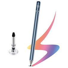 Deals and Offers on - Tukzer Capacitive Stylus Pen for Touch Screens Devices, Fine Point, Lightweight Metal Body with Magnetism Cover Cap Deals, Discounts & Offers on - Tukzer Capacitive Stylus Pen for Touch Screens Devices, Fine Point, Lightweight Metal Body with Magnetism Cover Cap