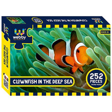 Deals, Discounts & Offers on  - Webby Clownfish in The Deep Sea Jigsaw Puzzle, 252 Pieces