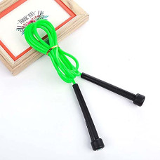 Deals, Discounts & Offers on Accessories - Simran Sports Speed Skipping Rope, Jump Rope With Pvc Handle, Pvc Pencil Sports Skipping Rope For Men, Women, Boys & Girls (Black Green)