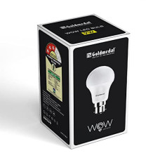 Deals, Discounts & Offers on  - Goldmedal Wow B22 9W LED Bulb (Pack of 3) - Cool Daylight