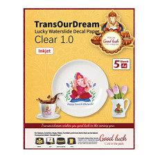 Deals and Offers on - TransOurDream Inkjet Clear 1.0 Water Slide Decal Paper Deals, Discounts & Offers on - TransOurDream Inkjet Clear 1.0 Water Slide Decal Paper