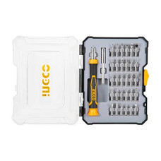 Deals, Discounts & Offers on Screwdriver Sets  - INGCO 32Pcs Precision Screwdriver Set with Case, Electronics Precision Screwdriver with 30 Bits, Screwdriver Set for DIY, Precision Screwdriver Set
