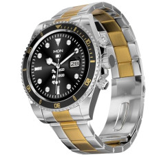 Deals, Discounts & Offers on  - Fire-Boltt Avalanche Luxury Stainless Steel Smart Watch, Bluetooth Calling with 1.28 HD display, 2 Button Pushers, Voice Assistance, Multiple Sports Modes, Health Suite, IP67 resistance. (Multicolor)