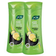 Deals and Offers on - Joy Hair Fruits Hair Dryness Control Conditioning Shampoo Enriched with Lemon & Olives (2 X 340ml) Deals, Discounts & Offers on - Joy Hair Fruits Hair Dryness Control Conditioning Shampoo Enriched with Lemon & Olives (2 X 340ml)