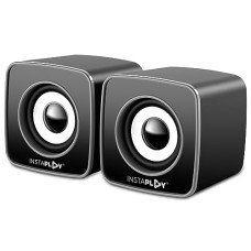Deals, Discounts & Offers on  - INSTAPLAY Insta Duo 2.0 Multimedia Speaker System Powerful Stereo Sound with Aux Connectivity,USB Powered and Volume Control Supports Laptop/PC/Projector/Tablet/Cellphone