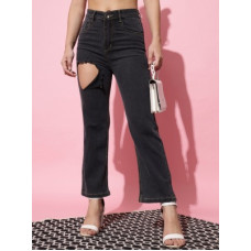 Deals, Discounts & Offers on  - [Sizes 26, 28, 32] UNITED DENIMWomen Flared High Rise Grey Jeans
