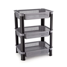 Deals, Discounts & Offers on  - FRIEDERICH Plastic Vegetable Trolley Rack for Kitchen Storage Vegetable Organizer, Vegetable Stand