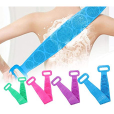Deals and Offers on Beauty Care - LOZOX Silicone Back Scrubber for Shower, Silicone Body Scrubber,Extra Long Bath Body Brush Silicone Back Brush Exfoliating Body Scrubber with Handle Deals, Discounts & Offers on Beauty Care - LOZOX Silicone Back Scrubber for Shower, Silicone Body Scrubber,Extra Long Bath Body Brush Silicone Back Brush Exfoliating Body Scrubber with Handle
