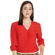 Deals and Offers on Laptops - Mode By Red Tape Women's Regular fit Top Deals, Discounts & Offers on Laptops - Mode By Red Tape Women's Regular fit Top