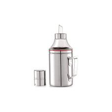 Deals and Offers on - STOVIGLIE Stainless Steel Oil Dispenser with Nozzle & Handle | Oil Container | Oil Pourer | Oil Pot | Oil Can| Oil Bottle 1000 ml (1 Litre) (Pack of 1) Deals, Discounts & Offers on - STOVIGLIE Stainless Steel Oil Dispenser with Nozzle & Handle | Oil Container | Oil Pourer | Oil Pot | Oil Can| Oil Bottle 1000 ml (1 Litre) (Pack of 1)