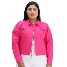 Deals and Offers on Women - FUNDAY FASHION Plue Size Full Sleeve Solid Women Casual Jacket Deals, Discounts & Offers on Women - FUNDAY FASHION Plue Size Full Sleeve Solid Women Casual Jacket