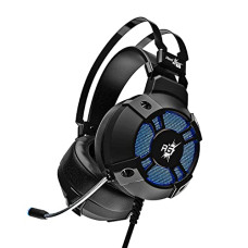 Deals, Discounts & Offers on  - Redgear Cosmo 7,1 Usb Gaming Wired Over Ear Headphones With Mic With Virtual Surround Sound,50Mm Driver, Rgb Leds & Remote Control(Black)