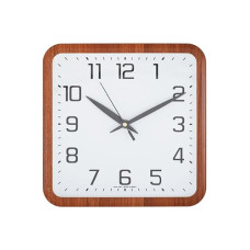 Deals, Discounts & Offers on  - VICTOR Elegant Square Plastic Case Analog Wall Clock