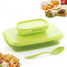Deals, Discounts & Offers on  - LEAWALL Unbreakable Plastic Lunch Box