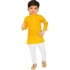 Deals, Discounts & Offers on  - NEW BADSHA DRESSESBoys Festive & Party Kurta and Pyjama Set(Blue Pack of 1)