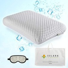 Deals and Offers on - SOLARA Premium Cool Gel Pillow - Instant Cooling Memory Foam Pillow - Sleeping Pillow Deals, Discounts & Offers on - SOLARA Premium Cool Gel Pillow - Instant Cooling Memory Foam Pillow - Sleeping Pillow