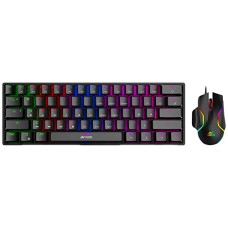 Deals and Offers on - Ant Esports MK1300 Mini Wired Mechanical Gaming Keyboard with 60% Compact Form Factor - Outemu Red Switches & GM320 RGB Optical Wired Gaming Mouse | 8 Programmable Buttons | 12800 DPI Deals, Discounts & Offers on - Ant Esports MK1300 Mini Wired Mechanical Gaming Keyboard with 60% Compact Form Factor - Outemu Red Switches & GM320 RGB Optical Wired Gaming Mouse | 8 Programmable Buttons | 12800 DPI