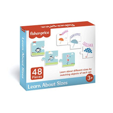 Deals, Discounts & Offers on  - Fisher-Price Learn About Sizes - 48 Pieces Jigsaw Puzzles
