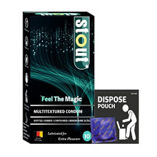 Deals and Offers on Sexual Welness - Stout Multitextured Longlast Feel The Magic Condoms For Men|Lubricated, Extra Time Deals, Discounts & Offers on Sexual Welness - Stout Multitextured Longlast Feel The Magic Condoms For Men|Lubricated, Extra Time