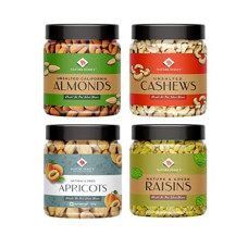 Deals, Discounts & Offers on  - Nature Purify Premium Nutty Mix Pack of Dry Fruit Combo 800G 200G Almond + 200G Cashew + 200G Apricot + 200G Raisins