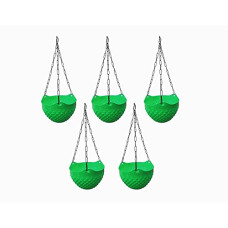 Deals and Offers on Gardening Tools - Go Hooked Hanging Planter with Metal Hanging Chain| Round Crystal Flower Pots | Plastic Flower Pots| Beautiful Hanging Flower Pots| Hanging Pots Deals, Discounts & Offers on Gardening Tools - Go Hooked Hanging Planter with Metal Hanging Chain| Round Crystal Flower Pots | Plastic Flower Pots| Beautiful Hanging Flower Pots| Hanging Pots