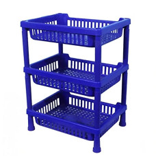 Deals and Offers on - Suzec Multipurpose Plastic Trolley with Dish Rack Deals, Discounts & Offers on - Suzec Multipurpose Plastic Trolley with Dish Rack