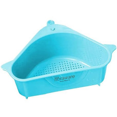 Deals and Offers on - Floraware Multipurpose Corner Kitchen Sink Organizer Wash Basin Storage Organiser Rack, Blue Deals, Discounts & Offers on - Floraware Multipurpose Corner Kitchen Sink Organizer Wash Basin Storage Organiser Rack, Blue
