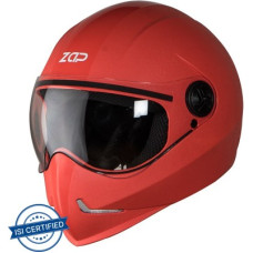 Deals and Offers on - Steelbird SB-50 Adonis Zap Classic Motorbike Helmet(Red Plain Visor) Deals, Discounts & Offers on - Steelbird SB-50 Adonis Zap Classic Motorbike Helmet(Red Plain Visor)