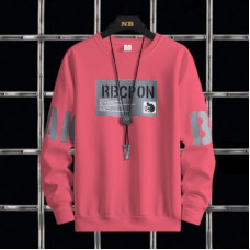 Deals, Discounts & Offers on  - [Size S] NB NICKY BOYMen Printed Round Neck Cotton Blend Pink T-Shirt